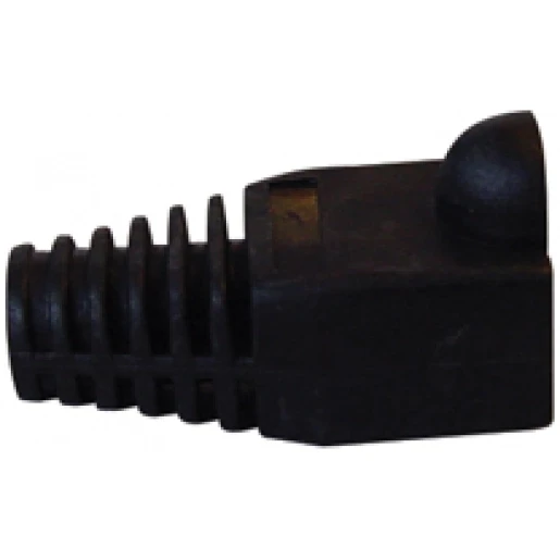 Klemko RJ Kabelbeschermingstule Zwart Ø6.5 RJ-type 183444
