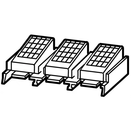 Eaton Ip2x aanrakingsbeveiliging voor raamklem nzm1 3p