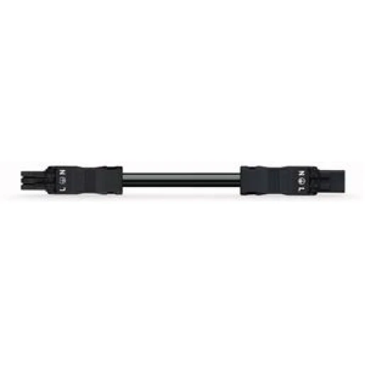 Wago Serie 891 Patchkabel gebouwinstallatie 3p Contrastekker (female) Stekker 3000mm