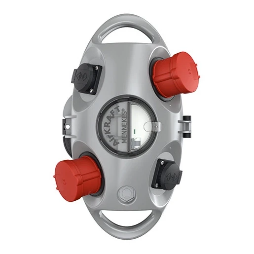 Mennekes AIRKRAFT COMBINATIE ZILVER IP44