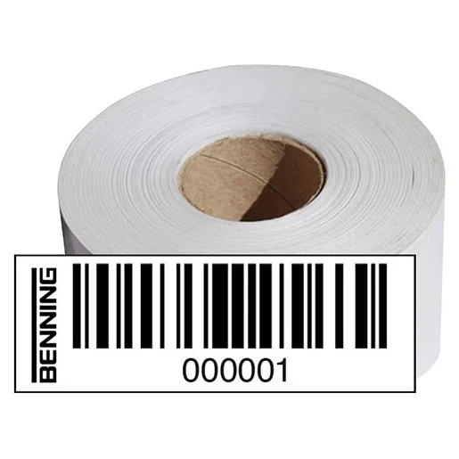 Benning BARCODE LABELS (NR. 1-1000)