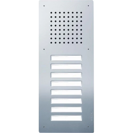 Siedle Classic F CL A 08 B-0 functie-eenheid audio deurstation 8 beltoetsen RVS IP54 Inbouw (stucwerk) 210007712-00