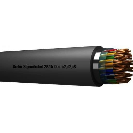 Draka 2800 Signaalkabel AFG Dca Grijs 24x2x0,8mm - 500mtr