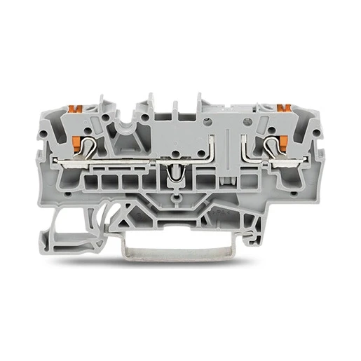 Wago SERIES 2202 Verbindingsrijgklem 0,75-4mm² eendr. 0,25-2,5mm² meerdr. Grijs