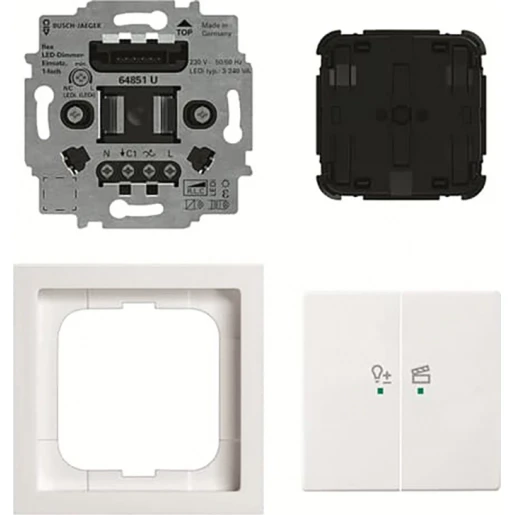 ABB Busch-Jaeger Flextronics Dimmer set 84 draadloos inbouw 240W 2CKA006200A0294