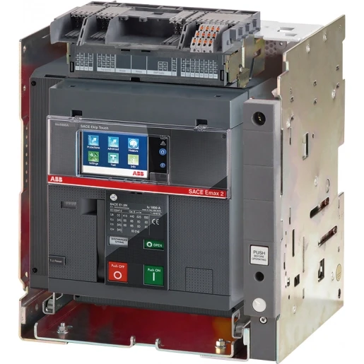 ABB Emax2 E1.2C Touch LSI In=1600A Uitrijdbare uitvoering 4 polig