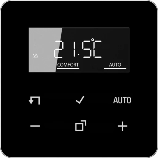 Jung HOME thermostaatdisplay CD zwart