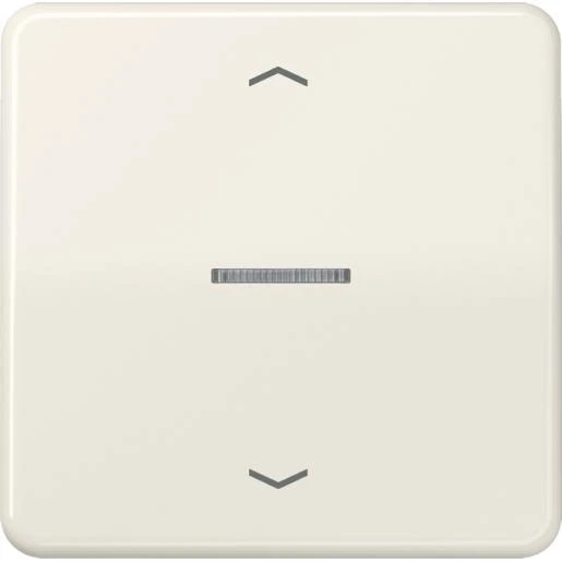 Jung CD range tastafdekking standaard pijlen enkelvoudig Glanzend wit RAL 1013 FMCD1700P