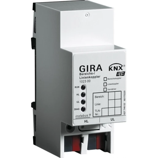 Gira Bereik-/lijnkopp. lijnversterker KNX DIN-rail
