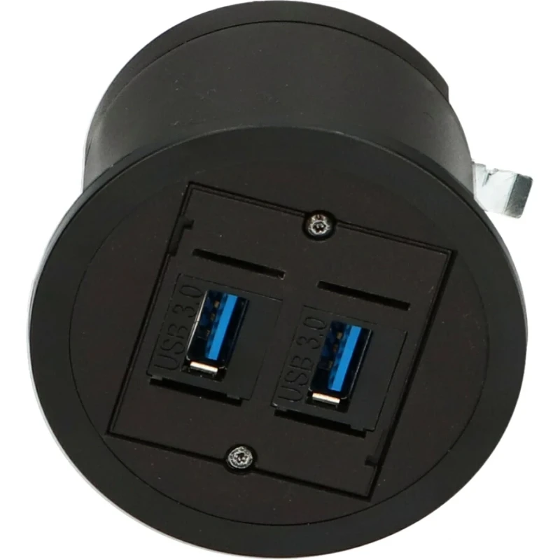 OCS Pix 2x USB3.0 b/b zwart + wit