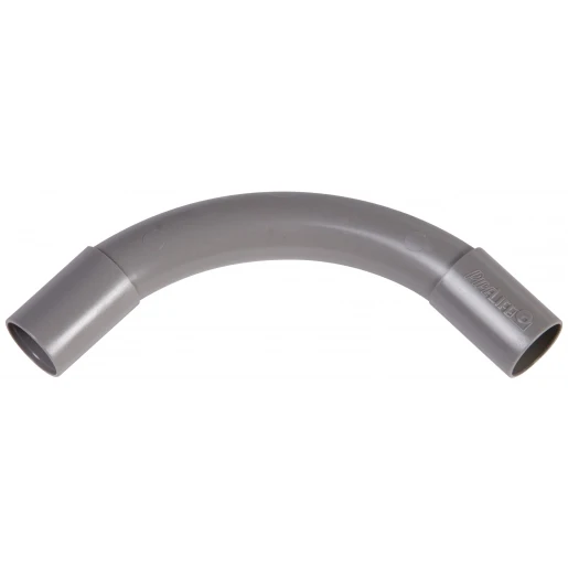 Pipelife Polvalit vsv bocht slagvast 19mm donker grijs ral7037