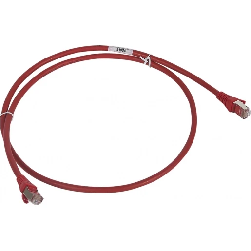 Legrand LCS3 Patchkabel S / FTP Cat6A (IEC) RJ45 8(8) 2M rood 051871