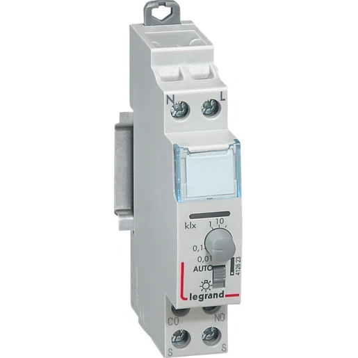 Legrand schemerschakelaar DIN-rail Wandopbouw 230V 5A 412623