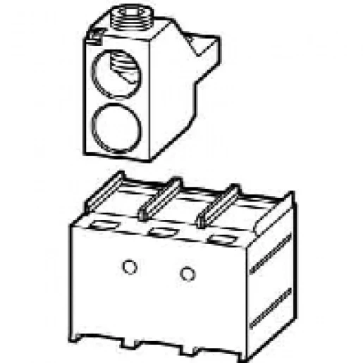 Eaton Tunnelklemmen nzm3 2xout 3p