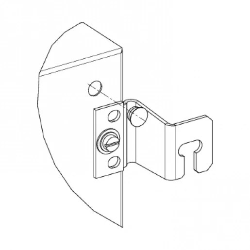 Sarel Wandbevestigingbeugels 40mm