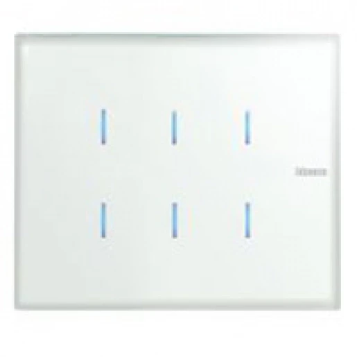 Bticino Axolute Nachtsensor 6-voudig wit inbouw IP20 RAL 9006 BTHC4657M3