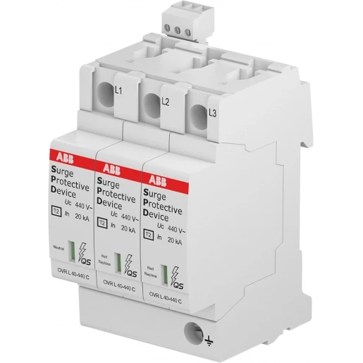 ABB Overspanningsbeveiliging Type 2 3P Cardridge vervangbaar