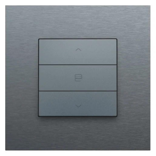 Niko Home Control Bediening motorsturing 3-voudig grijs inbouw IP20 220-51033