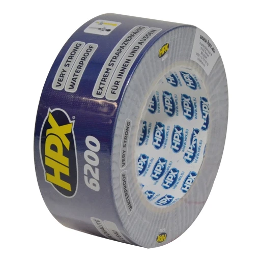 HPX Duct Tape zelfklevende tape 50mmx25m Weefsel Blauw