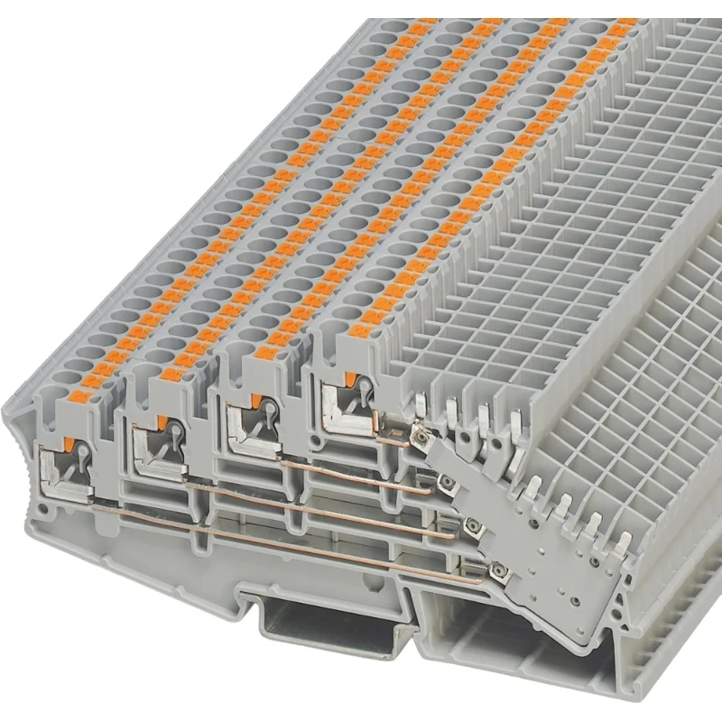 Phoenix Contact PT Verbindingsrijgklem 0,14-2,5mm² eendr. 0,14-2,5mm² meerdr. Grijs