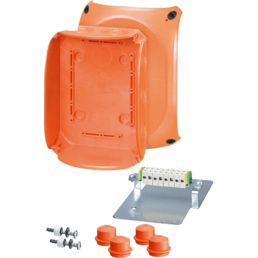 Hensel Kabeldoos functiebehoud IP65 BM5 1,5-2,5 mm² 5 polig Oranje