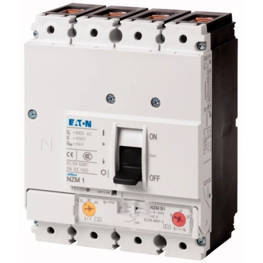 Eaton VERMOGENSAUTOMAAT NZM1 4P 125A