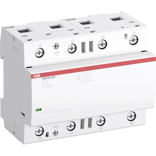 ABB System Pro M Compact Modulaire installatiemagneetschakelaar 100A 4NO AC/DC 230V 1SAE661111R0640