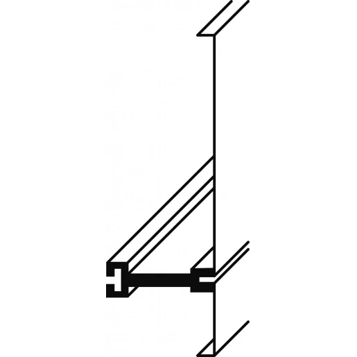 Legrand DLP deksel leidingkanaal 2600x0mm PVC onbehandeld wit RAL 9003 030031