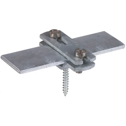 Dehn Strip holder for fl 30mm st/tzn with wood screw 5x50mm