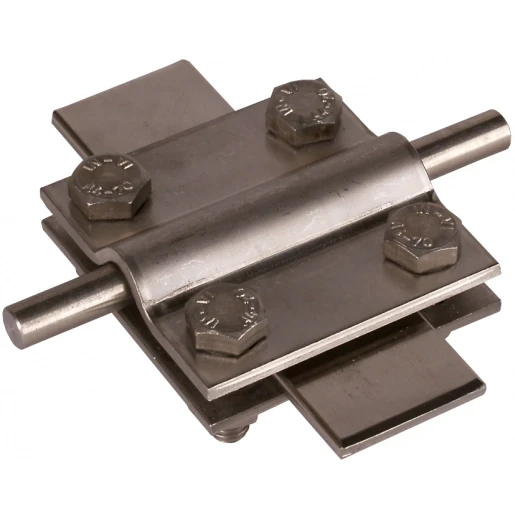 Dehn Cross unit stst (v4a) f.fl 30/30mm rd 8-10/fl 30mm w/o intermediate p
