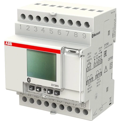 ABB System Pro M Compact digitale schakelklok paneelbouw DIN-rail 2 kanalen 2CSM221201R1000