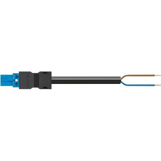 Wago SERIE 771 Patchkabel gebouwinstallatie 2p Stekker Vrij kabeluiteinde 1000mm