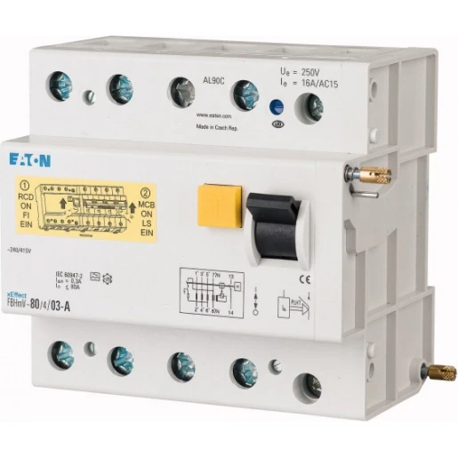 Eaton Foutstroommodule voor AZ 80A 4p 500mA type S/A