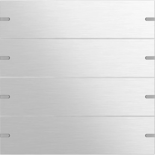 Gira Wippenset 4-v tastsens.4 TS4 aluminium