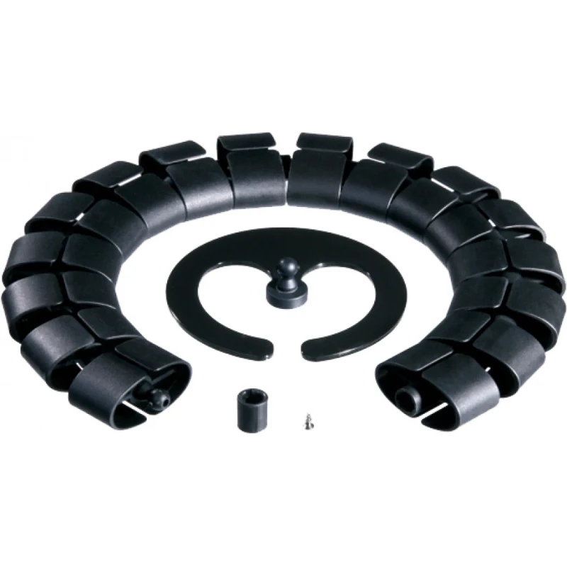 OCS Premium set kabelgeleiding + verzwaarde voet en bevestiging 70x34x1250mm kunststof 13.50.115