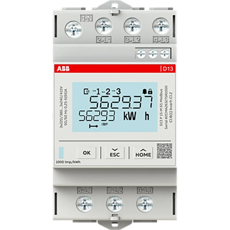 ABB Energiemeter MID 3 fase direct 65A