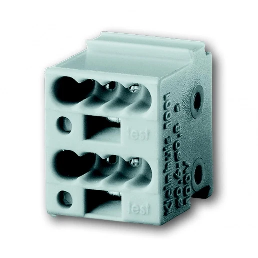 ABB Busch-Jaeger i-bus KNX Bus-steekklem 4x1mm² wit/geel Busaansluitklem KNX 2CKA006183A0032