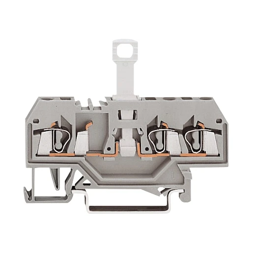 Wago 3-dr.fm scheidingsklem 2,5mm2 grijs