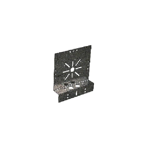 Legrand GCS2 universele montageplaat (kabeldraagsysteem) 201x180mm Staal sdz zink 8235200