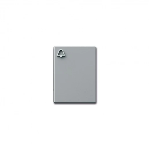 Siedle Beltoets + belsymbool zilver 200029094-00