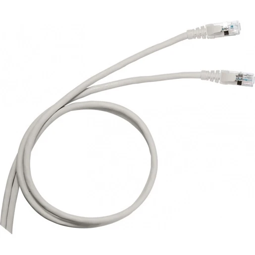 Legrand LCS3 Patchkabel LCS5 afgeschermd 100 Ohms F / UTP Cat5E RJ45 8(8) 1M grijs 051640
