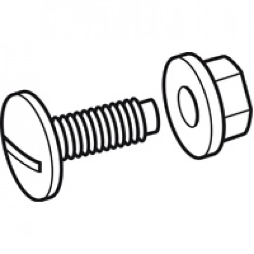 Legrand ISPL slotbout M8x20mm 637953
