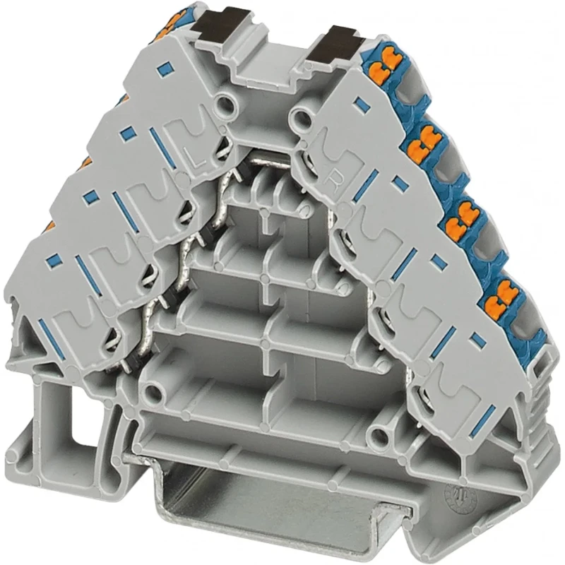 Phoenix Contact PTRV Verbindingsrijgklem 0,14-1,5mm² eendr. 0,14-1,5mm² meerdr. Grijs