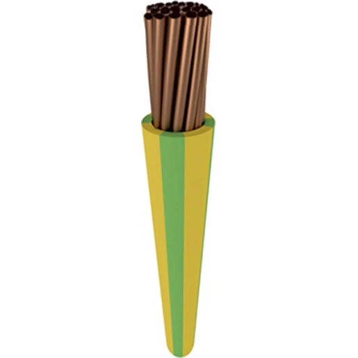 TKF VD H07V-R Eca Installatiedraad 50mm² groen/geel per 1M