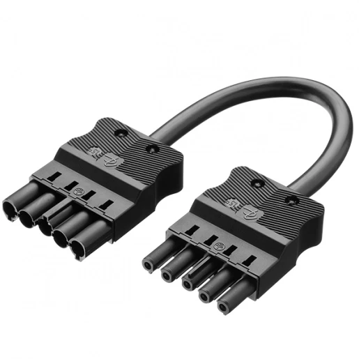 Adels Patchkabel gebouwinstallatie 5p Stekker Contrastekker (female) 2000mm