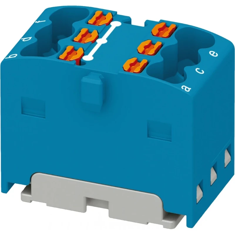 Phoenix Contact PTFIX Verbindingsrijgklem 0,14-1,5mm² eendr. 0,14-1,5mm² meerdr. Blauw