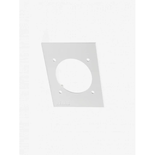 OBO Signa wandgoot afdekplaat inbouwdoos enkelvoudig 95mm Kunststof wit RAL 9010 Halogeenvrij 6133591