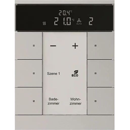 ABB Busch-Jaeger HVAC SENSOR KNX CLIMAECO ALU ZILVER 6F CE