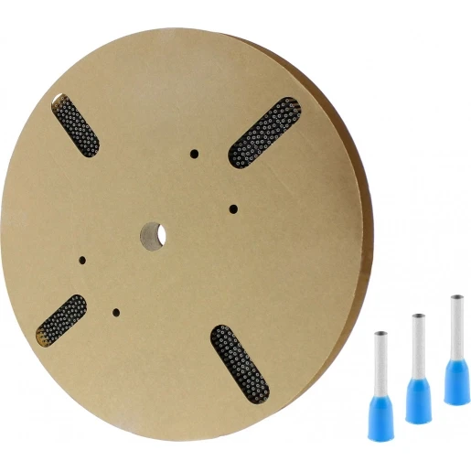 Klemko Geïsoleerde adereindhulzen 0,75qmm lichtblauw 8mm Spoel standaard