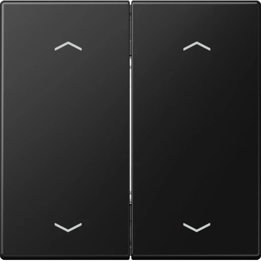 Jung LS range enOcean wandzender + pijlsymbolen 4-kanalen Zwart ENOLS995MPSWM